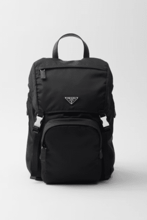 [프라다] 리나일론 및 사피아노 가죽 백팩 2VZ135