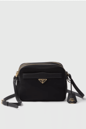 [프라다] 리에디션 1978 리나일론 및 사피아노 가죽 미니 숄더백 1BH218