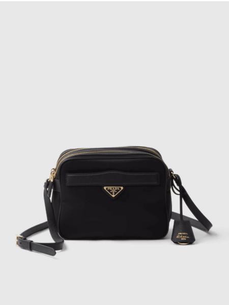 [프라다] 리에디션 1978 리나일론 및 사피아노 가죽 미니 숄더백 1BH218