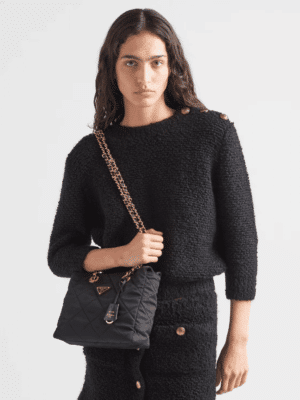 [프라다] 리에디션 1995 체인 리나일론 토트백 1BG468