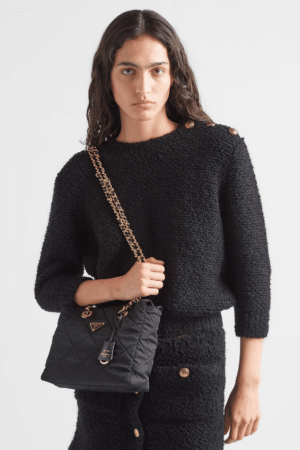 [프라다] 리에디션 1995 체인 리나일론 토트백 1BG468