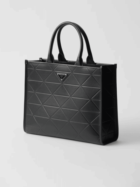 [프라다] 심볼 미디엄 가죽 백 1BA378