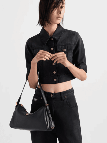 [프라다] 에메 미디엄 가죽 숄더백 1BC229