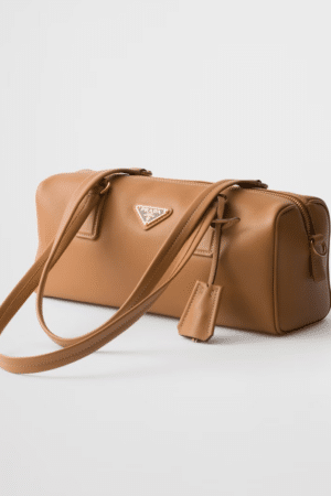 [프라다] 미디엄 가죽 탑 핸들 백 1BB127