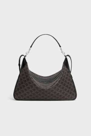 [셀린느] 라지 스트랩 로미 - 트리옹프 캔버스 & 카프스킨 - 111772FT8.38SI