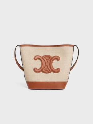 [셀린느] 트리옹프 스몰 버킷 숄더백 113782EFL.02NT