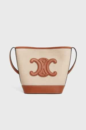 [셀린느] 트리옹프 스몰 버킷 숄더백 113782EFL.02NT