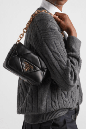 [프라다] 나파 패치워크 체인 숄더백 1BD292