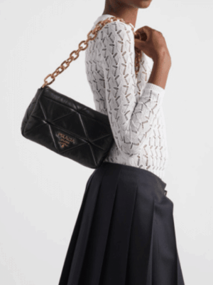 [프라다] 나파 패치워크 체인 숄더백 미디엄 1BD328