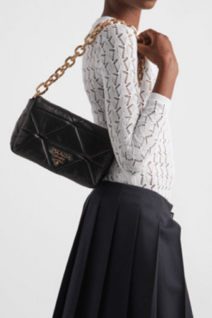 [프라다] 나파 패치워크 체인 숄더백 미디엄 1BD328