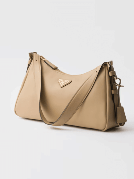 [프라다] 에메 미디엄 가죽 숄더백 샌드 1BC229