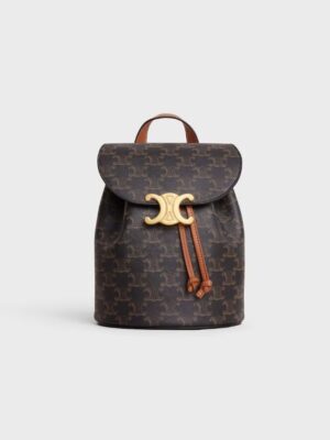 [셀린느] 보니 백팩 - 트리옹프 캔버스 & 카프스킨 118702CAS.04LU