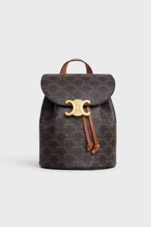 [셀린느] 보니 백팩 - 트리옹프 캔버스 & 카프스킨 118702CAS.04LU