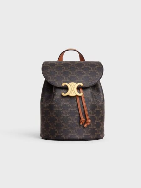 [셀린느] 보니 백팩 - 트리옹프 캔버스 & 카프스킨 118702CAS.04LU