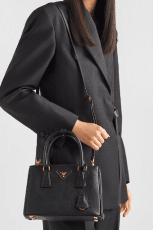 [프라다] 스몰 갤러리아 사피아노 가죽 백 1BA896