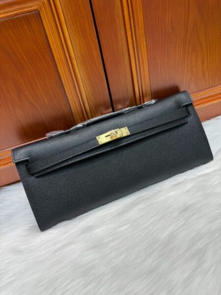 [에르메스] 켈리 Cut 31cm  Epsom/ Noir - Gold