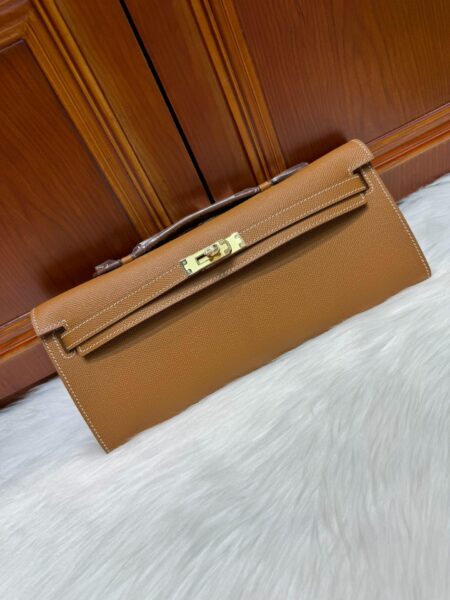 [에르메스] 켈리 Cut 31cm  Epsom/ Gold - Gold