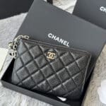 1-은장/블랙 그레인드 카프스킨