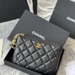 4-금장/블랙 램스킨