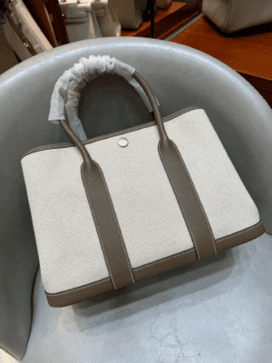 [에르메스] 가든파티 30cm Togo/ Etoupe