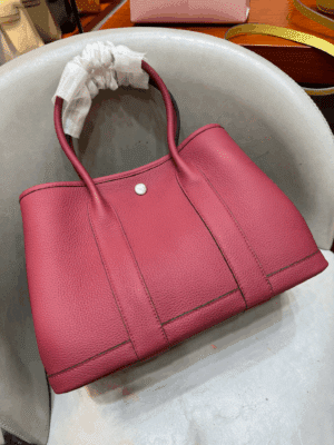[에르메스] 가든파티 30cm Togo/ Bordeaux