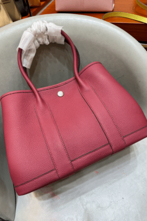 [에르메스] 가든파티 30cm Togo/ Bordeaux