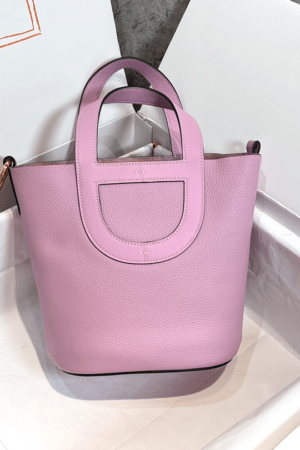 [에르메스] 인더루프 18cm Clemence/ Mauve Sylvestre - Gold