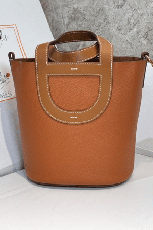 [에르메스] 인더루프 18cm Clemence/ Gold - Gold