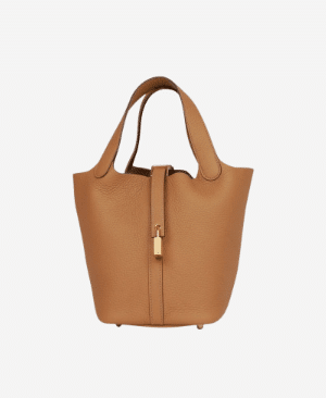 [에르메스] 피코탄 Lock 18cm Clemence/ Gold - Gold