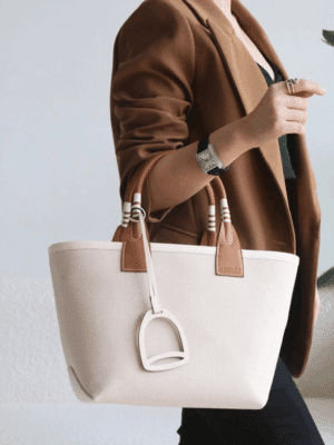 [에르메스] 스티플 25cm Swift/ Ecru/Beige/Gold/Nata