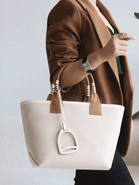 [에르메스] 스티플 25cm Swift/ Ecru/Beige/Gold/Nata