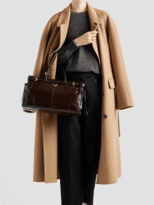 [프라다] 보니 라지 가죽 핸드백 1BA433