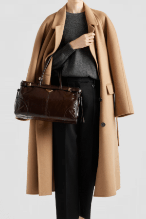 [프라다] 보니 라지 가죽 핸드백 1BA433