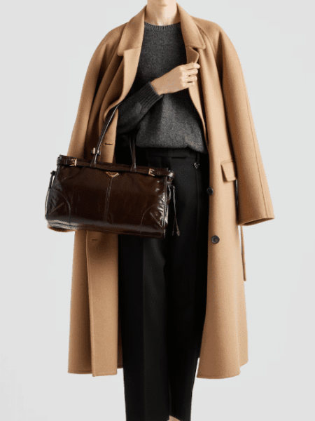 [프라다] 보니 라지 가죽 핸드백 1BA433