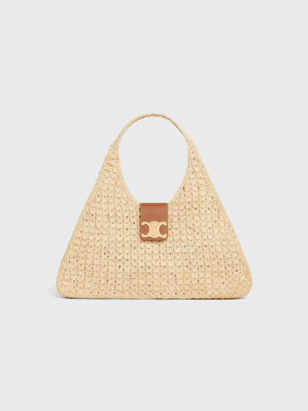 [셀린느] 카바스 트라이앵글 - 라피아 & 카프스킨 119772