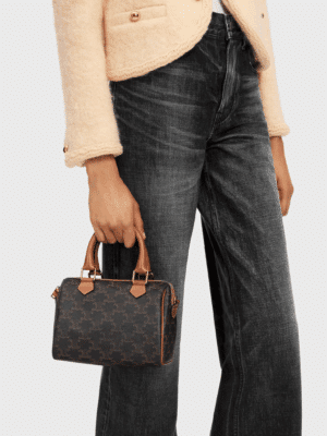 [베트남 출고] 셀린느 스몰 보스턴 – 트리옹프 캔버스 & 카프스킨 113772CAS.04LU