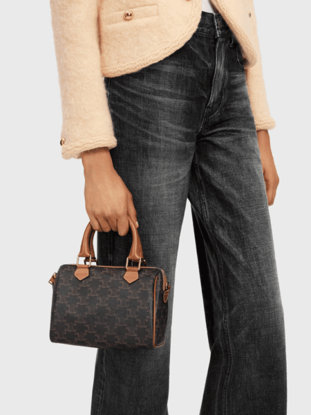 [베트남 출고] 셀린느 스몰 보스턴 – 트리옹프 캔버스 & 카프스킨 113772CAS.04LU