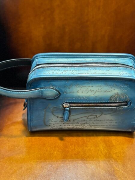 [벨루티] 모닝 스크리토 가죽 세면 파우치 (4 COLORS)