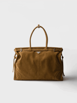 [프라다] 보니 스웨이드 핸드백 2VG128