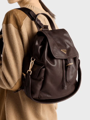 [프라다] 익스플로어 미디엄 나파 가죽 백팩 1BZ080