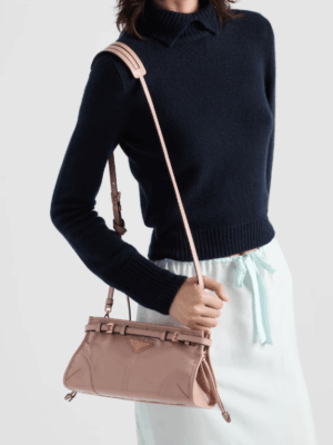 [프라다] 보니 스몰 가죽 숄더백 1BH215