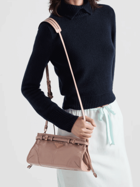 [프라다] 보니 스몰 가죽 숄더백 1BH215