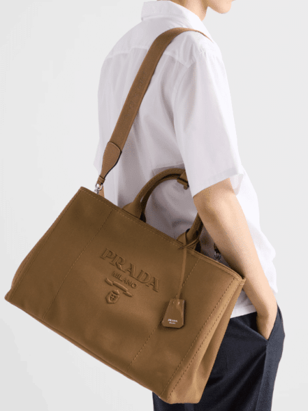 [프라다] 엑스트라 라지 캔버스 토트백 2VG131