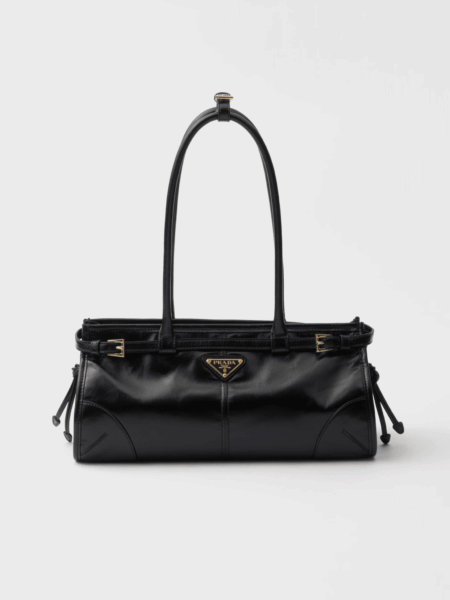 [프라다] 보니 미디엄 가죽 핸드백 1BA426