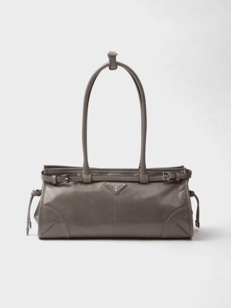 [프라다] 보니 미디엄 가죽 핸드백 1BA426