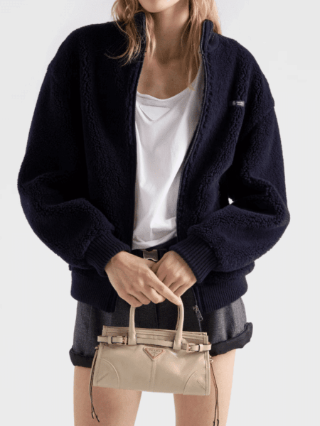 [프라다] 보니 미니 가죽 핸드백 1BA486