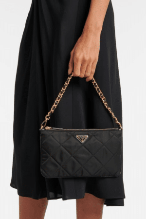 [프라다] 리에디션 1995 체인 리나일론 파우치 1NI054