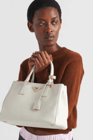 [프라다] 프라다 갤러리아 라지 가죽 백 1BA274