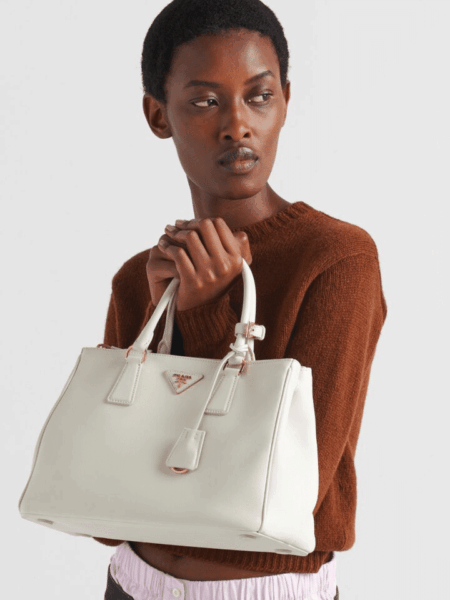 [프라다] 프라다 갤러리아 라지 가죽 백 1BA274