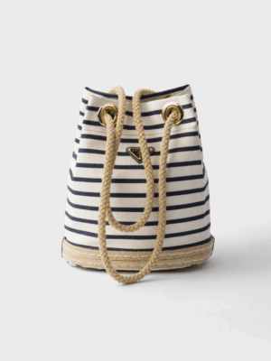 [프라다] 마리너 스몰 패브릭 버킷 백 1BE082